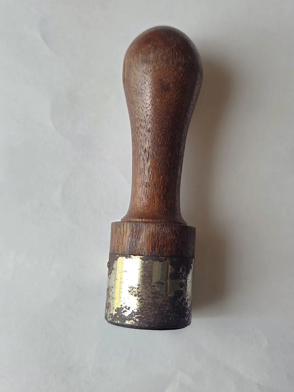 Antique Ink Stamp Wood Handle Possible Japanese Pharmaceutical Co.